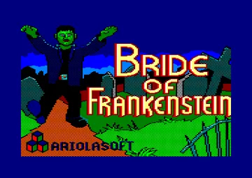 Bride Of Frankenstein (UK) (1987) [Ariolasoft] screen shot title